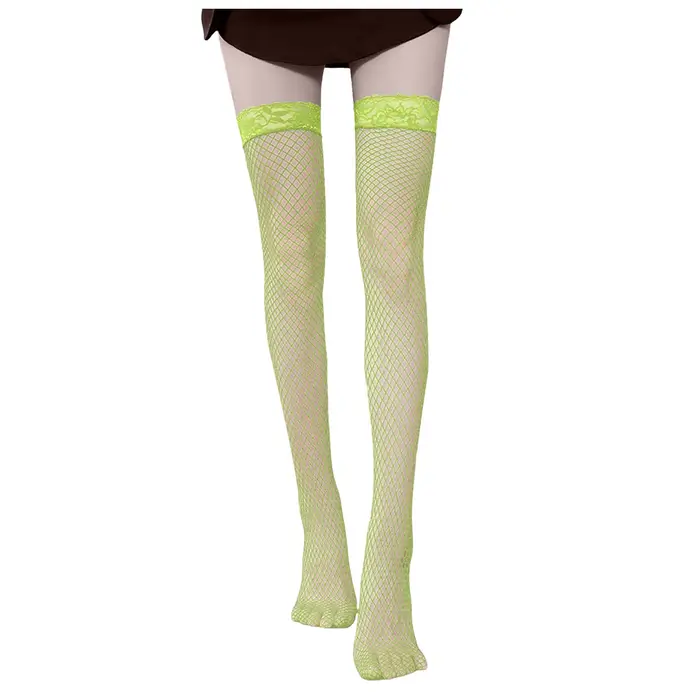 Sexy viacfarebné čipkové pančuchy pre ženy špeciálne príležitosti a štýlové oblečenie