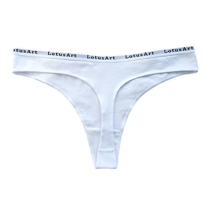 Coton Culotte Femmes Strings Sexy G-string Femme Slip Taille Basse T-back Sous-Vêtements Confort Cul