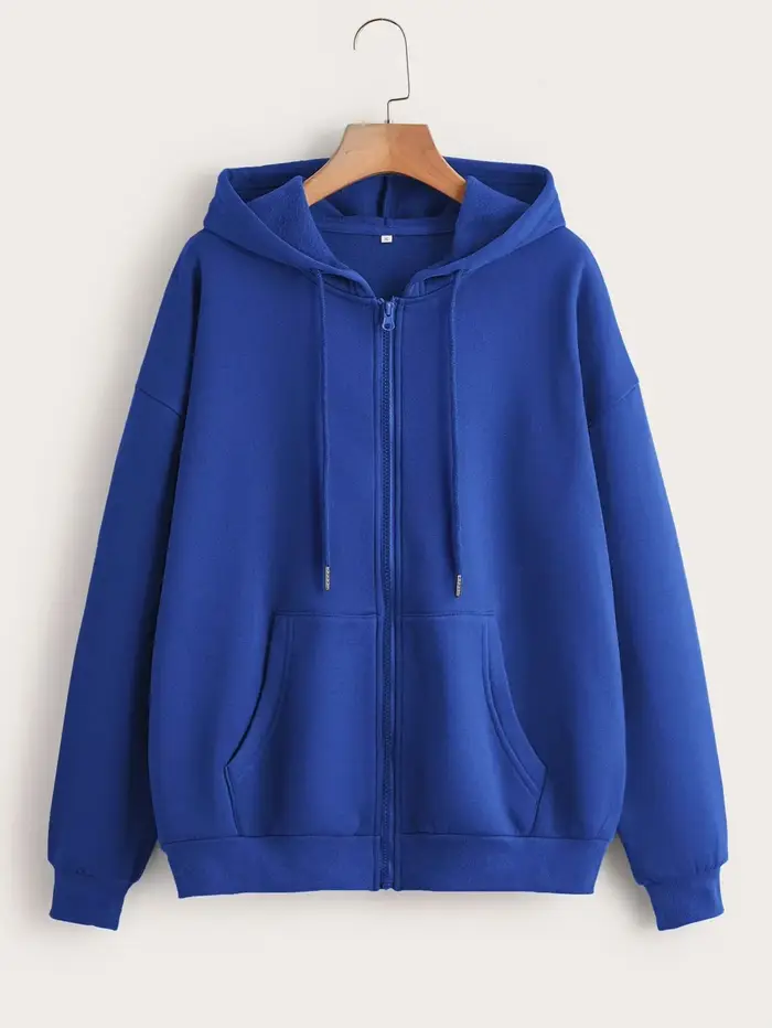 Sweat-shirt à capuche en polaire pour femmes, fermeture éclair, sport, course à pied, mode femme, cl