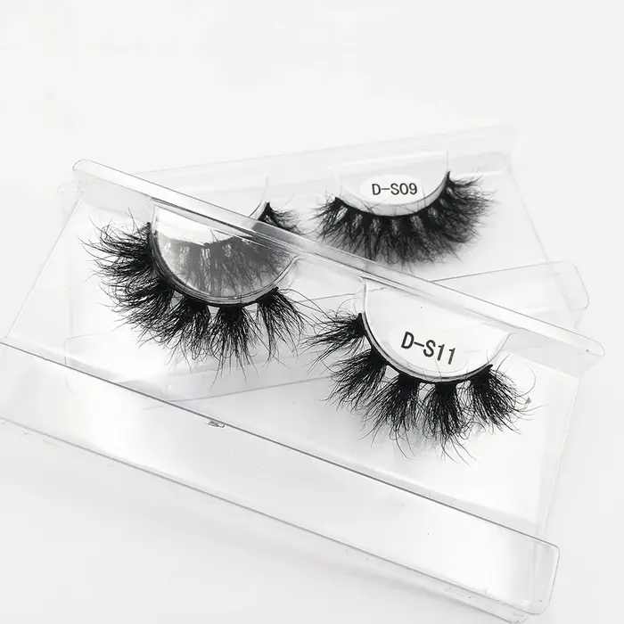 RED SIREN – Cils en vison véritable doux et naturel, maquillage 3D, pelucheux