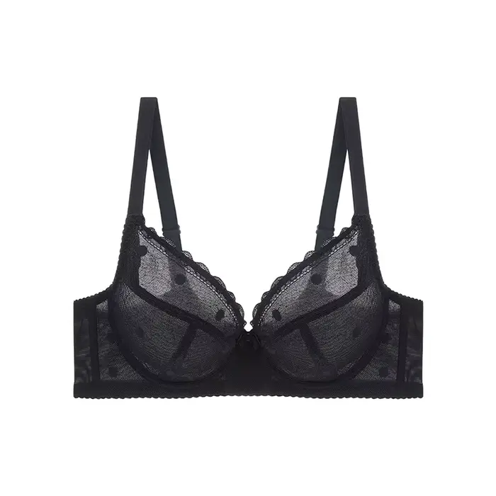 Soutien-gorge élégant grande taille pour femmes, Anti-affaissement, grande taille, sans doublure, mi
