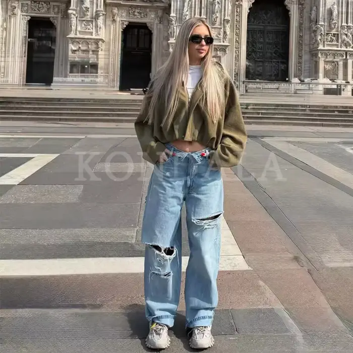 KONDALA 2026 Jar-Leto – Elegantné džínsy pre ženy