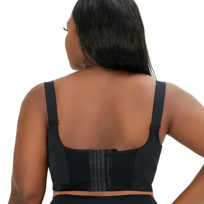 spodná bielizeň Pánske a W Pánske bezšvíkové oceľový krúžok športové podprsenka anti-sagging hlboké V krku nahé chrbát Nylon podprsenka