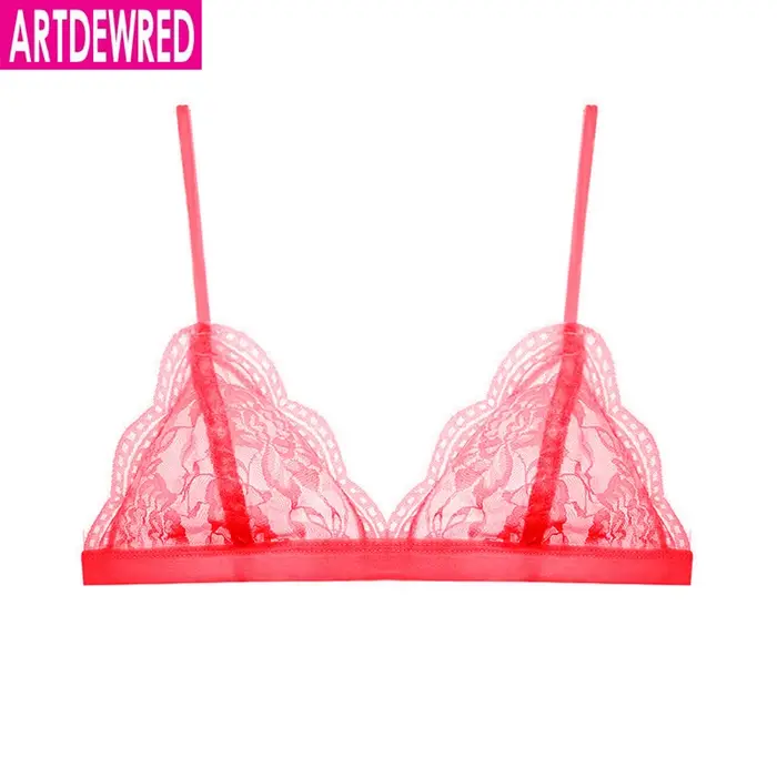 Sexy podprsenka s namontovanými popruhmi pre ženy, Nylon spodná bielizeň, pohodlné spodné prádlo, čipka, Ultra štíhly, bezšvíkové