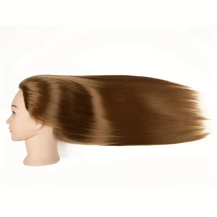Ženská figurína hlavy pre make-up školenia a styling s vlasmi pre použitie v telesnej výchovy a ležérne účes