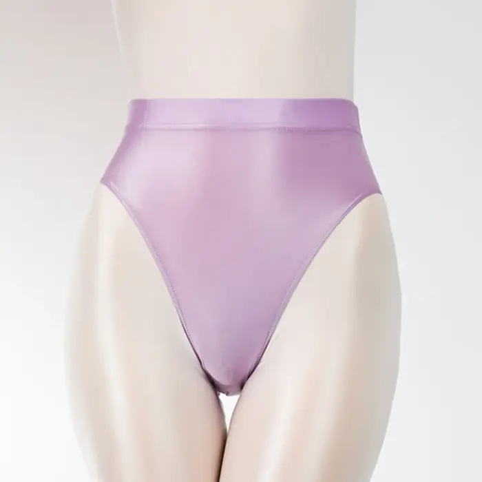 Slip taille haute pour femme, culotte triangle, sans couture, sensation de nude, super mince, brilla