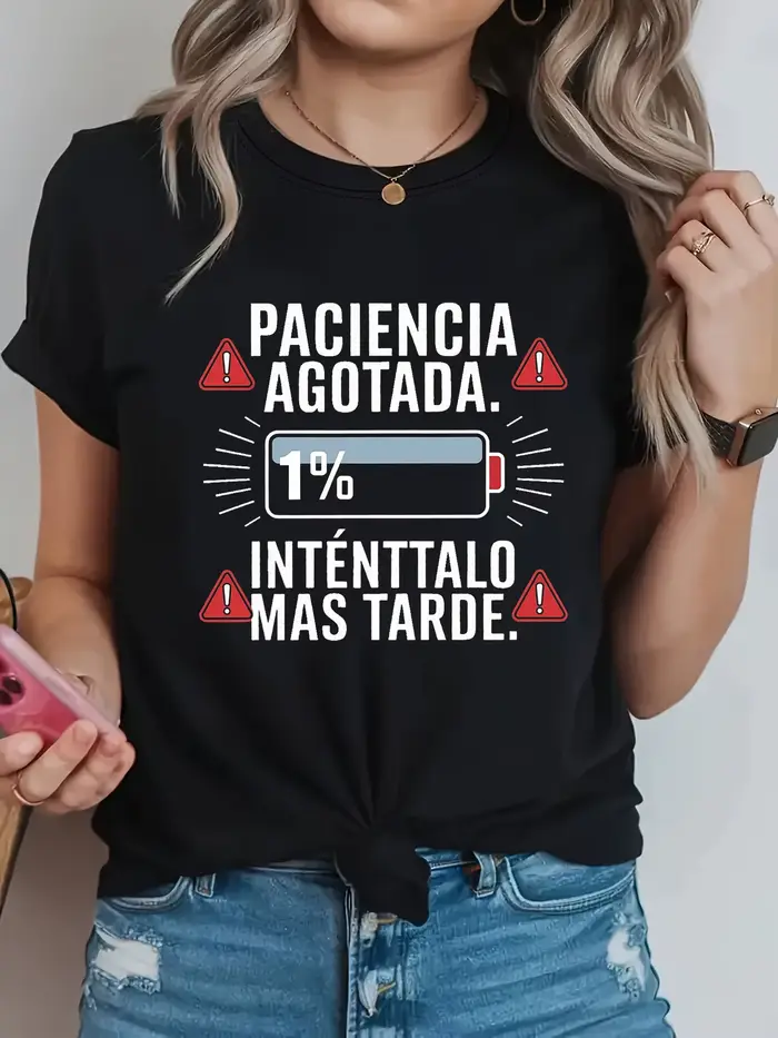 Dámske tričko s potlačou písmen