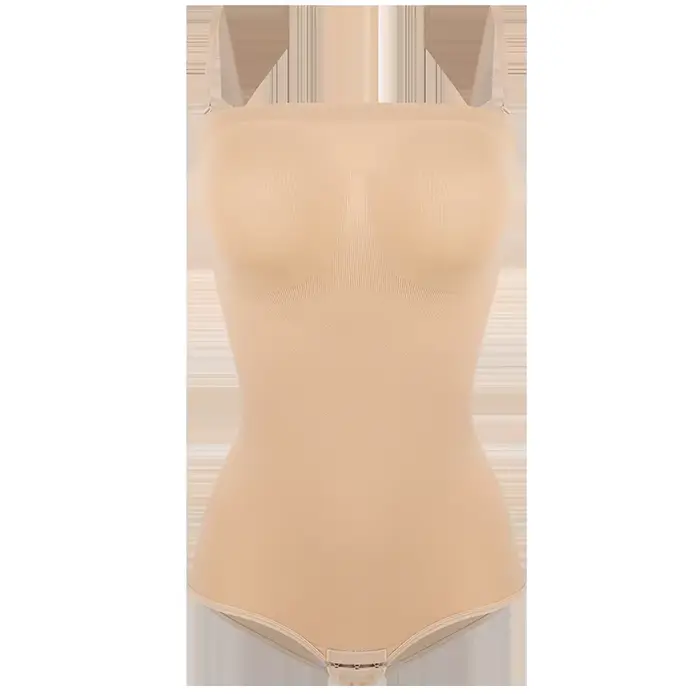 Justaucorps sexy sans bretelles, combinaison de tambours sans couture, Body Shaper, sangle perfectio