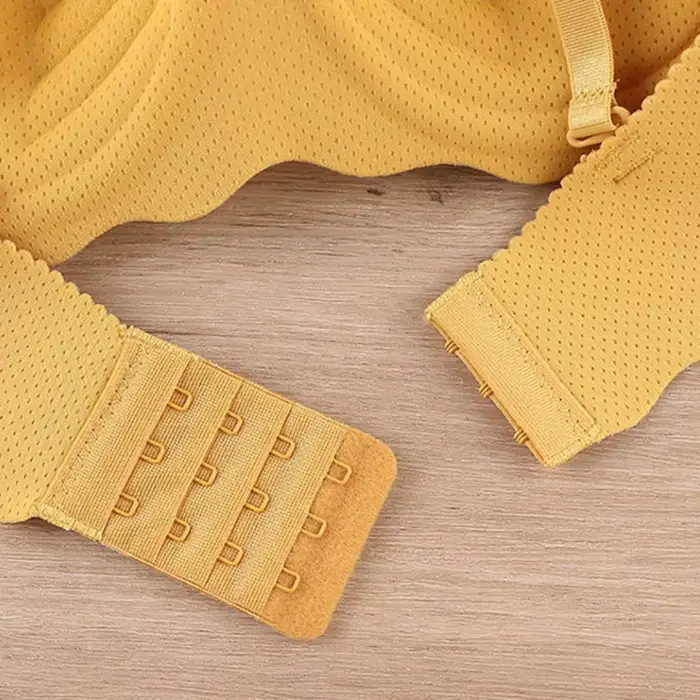 Bezšvová pohodlná módna nastaviteľná podprsenka proti poklesu Push Up zdvih cukríková farba bezdrôtová