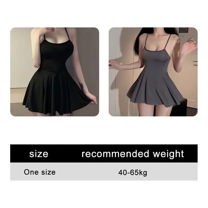 Robe plissée micro-mini sexy pour femme, style bandage, lisse, uniforme, nuisette, tenue de soirée, 